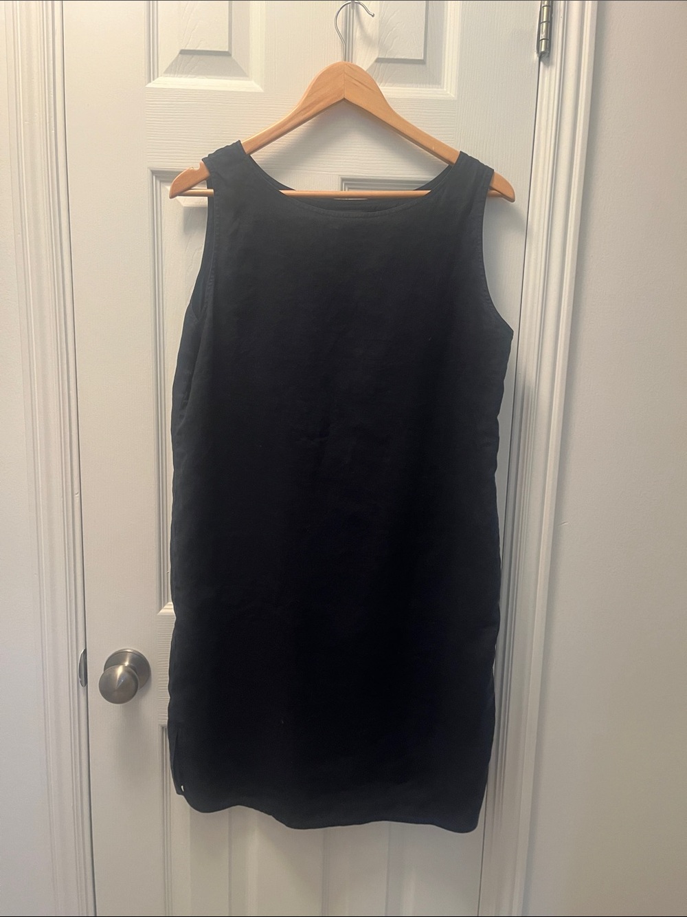 J. Crew Black Sleeveless Mini Dress